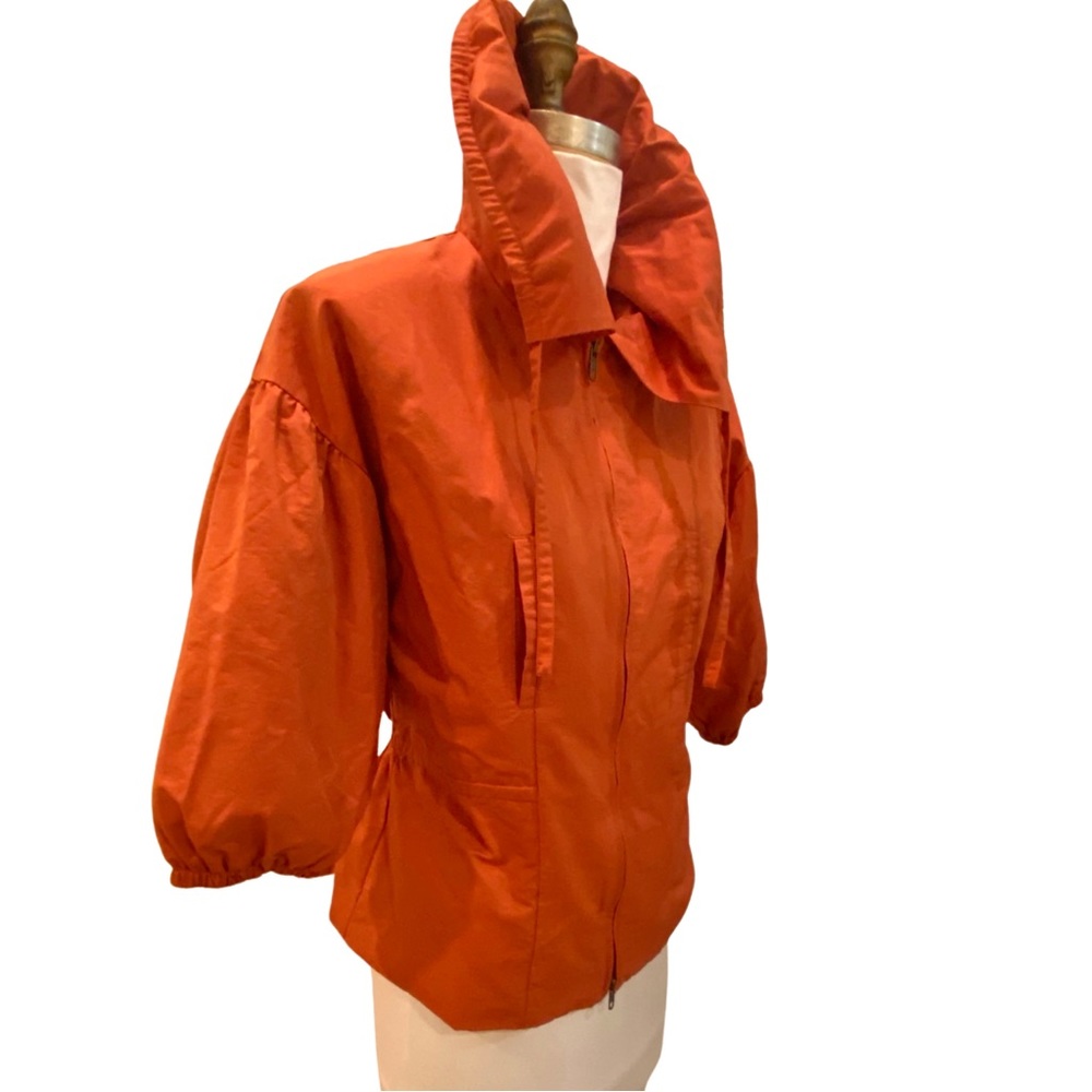 Persimmon Colored Statement Jacket Size S/M - image 3